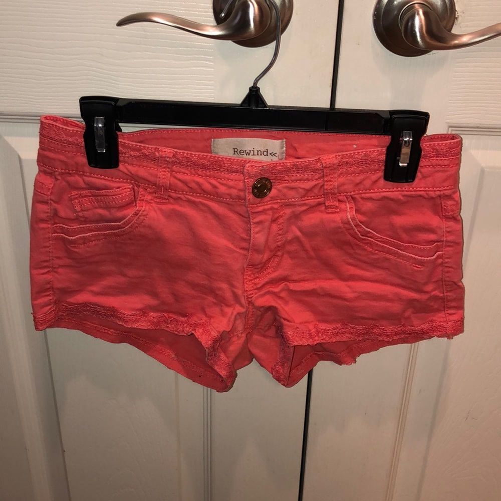 Coral Jean Shorts